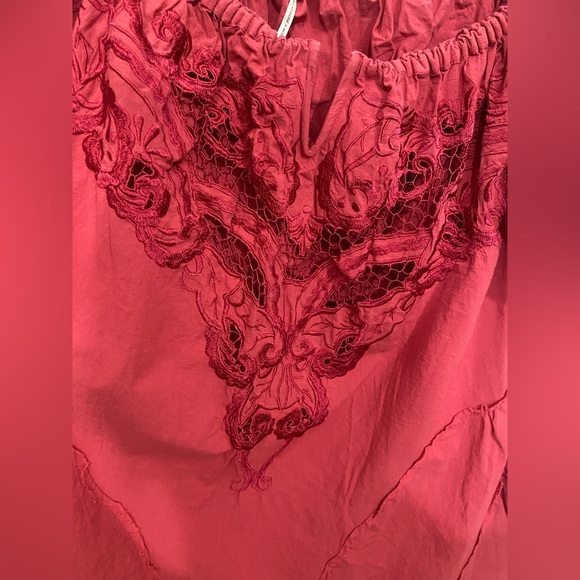 Free People ‘Sunbeat’ Off-the-Shoulder Mini Dress - Picture 3 of 6